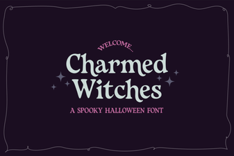 Charmed Witches Font Design Ideas