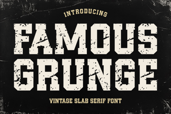 Famous Grunge Font Design Ideas and Uses